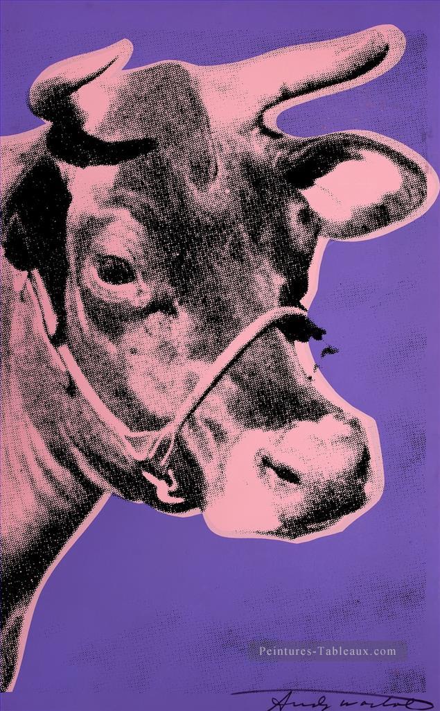 Cow 5 Andy Warhol Oil Paintings